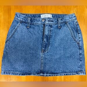 Abercrombie & Fitch Classic Blue Mini Skirt